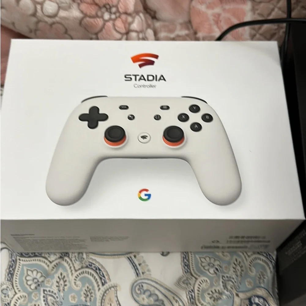 Google Stadia Bluetooth Gaming Google Ultra Included (White)